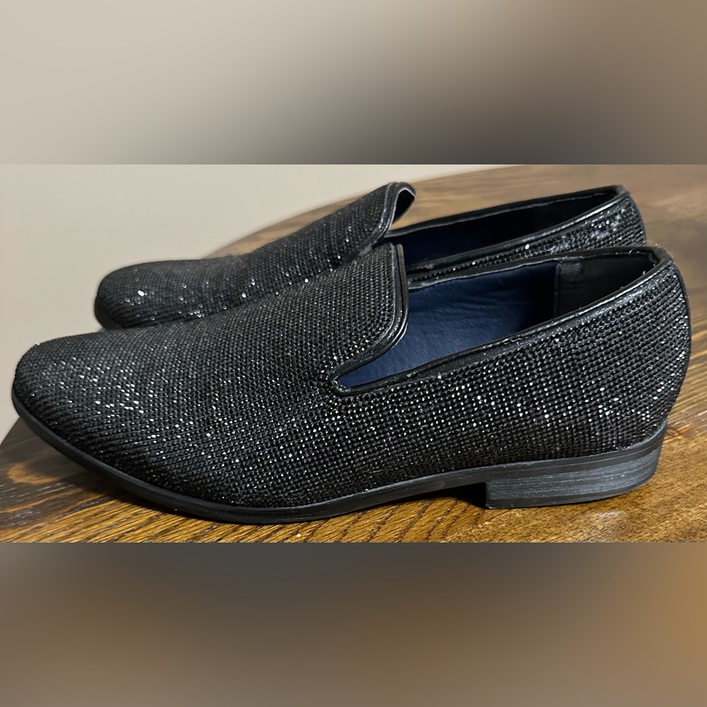 Sophisticated Black Men's Slip-On Loafers